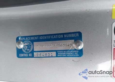 2010 Toyota Corolla S из США, поврежденный, VIN 2T1BU4EE6AC360843